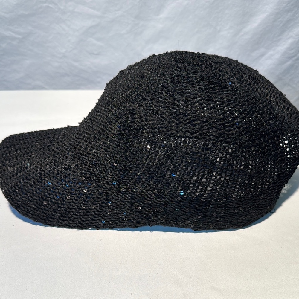 Black Knit Women's Hat - Picture 8 of 10
